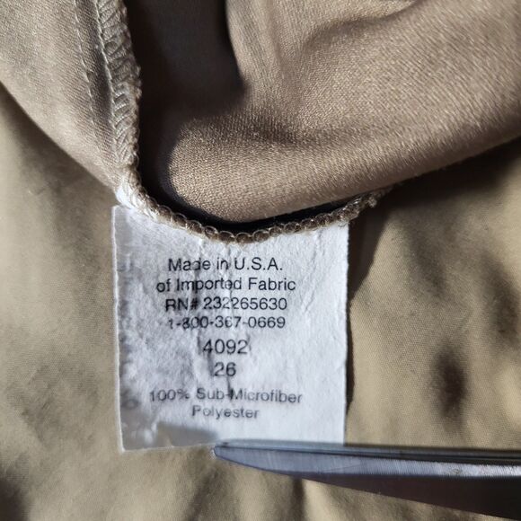 Zero Restriction Golf Outerwear Pullover Men’s Microfiber US Made Snap Windshirt - Picture 7 of 8